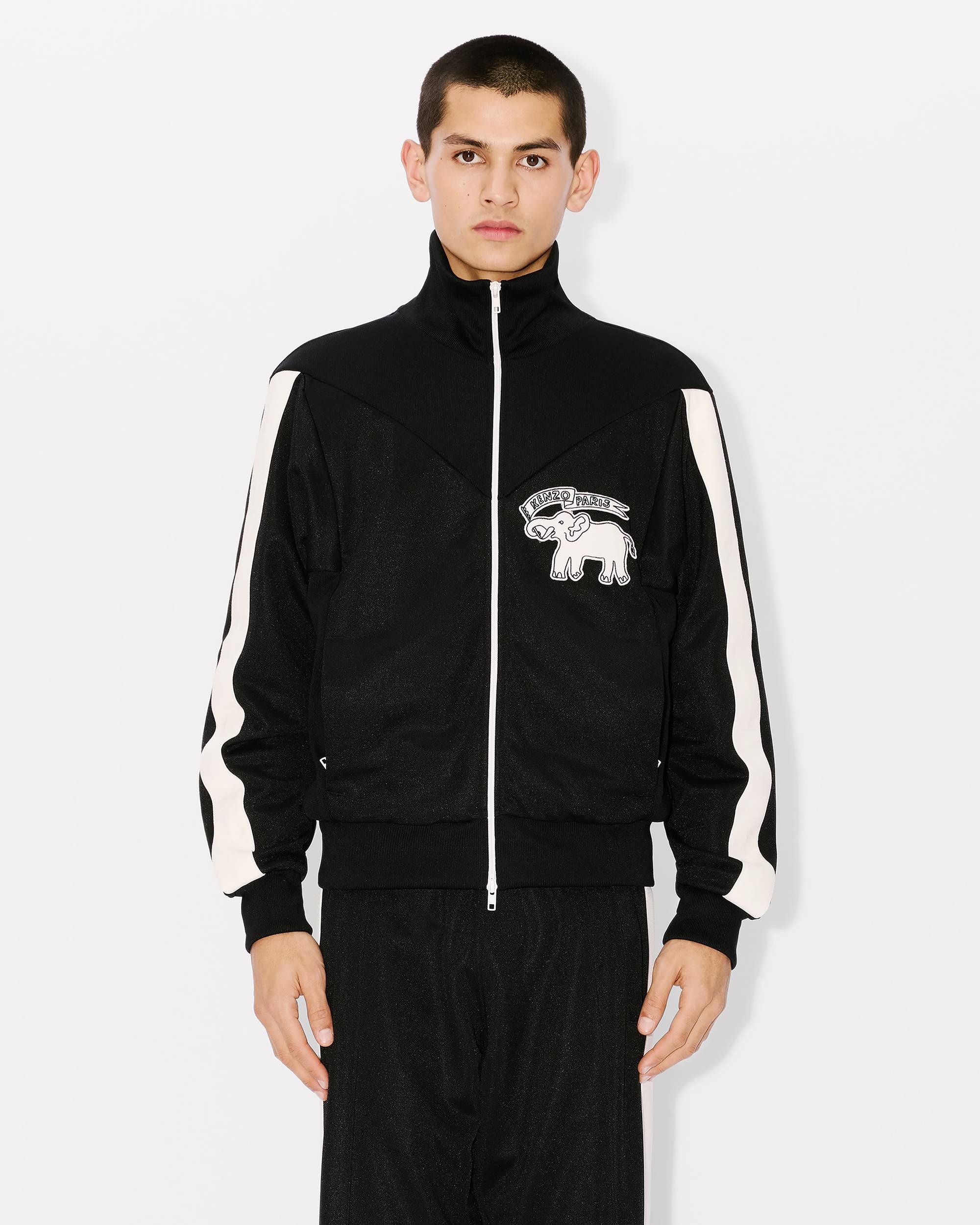 'KENZO Elephant Flag' tracksuit top - 4