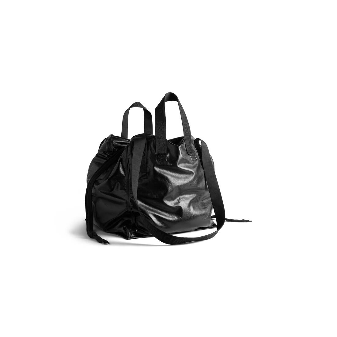 Men's Cargo Large Tote Bag in Black - 4