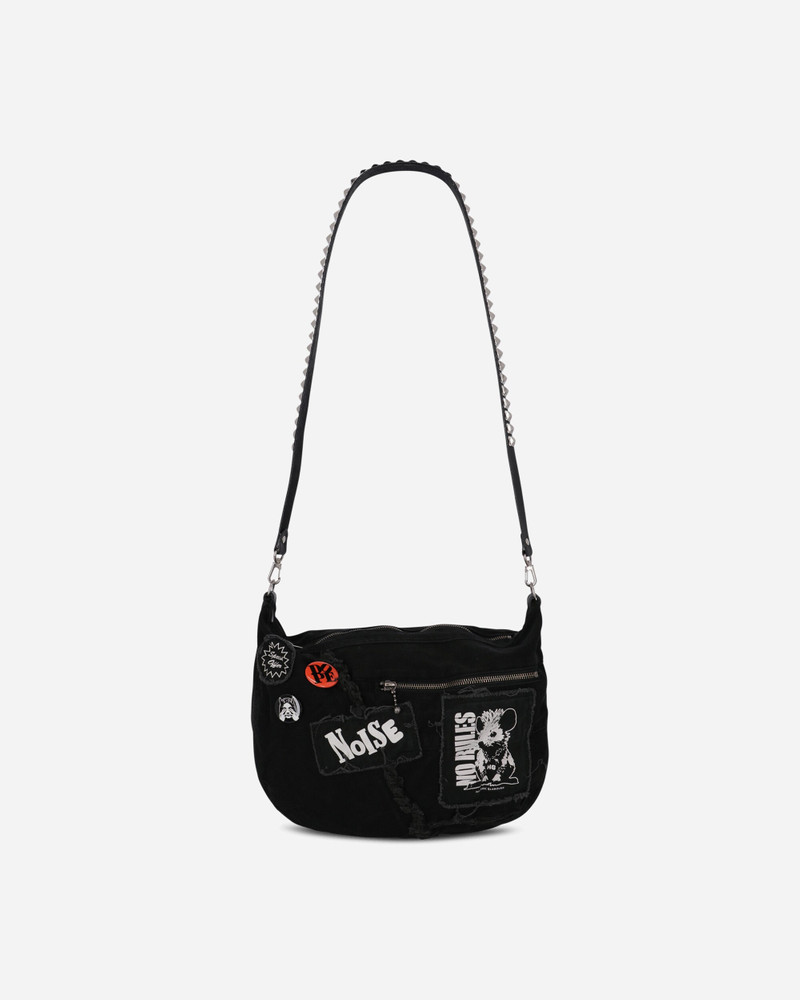 Studs Belt Shoulder Bag Black 3