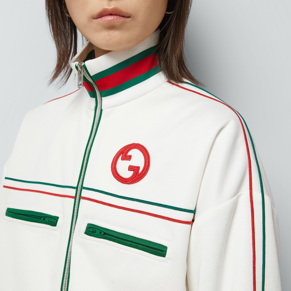 Technical jersey zip jacket with Web - 3
