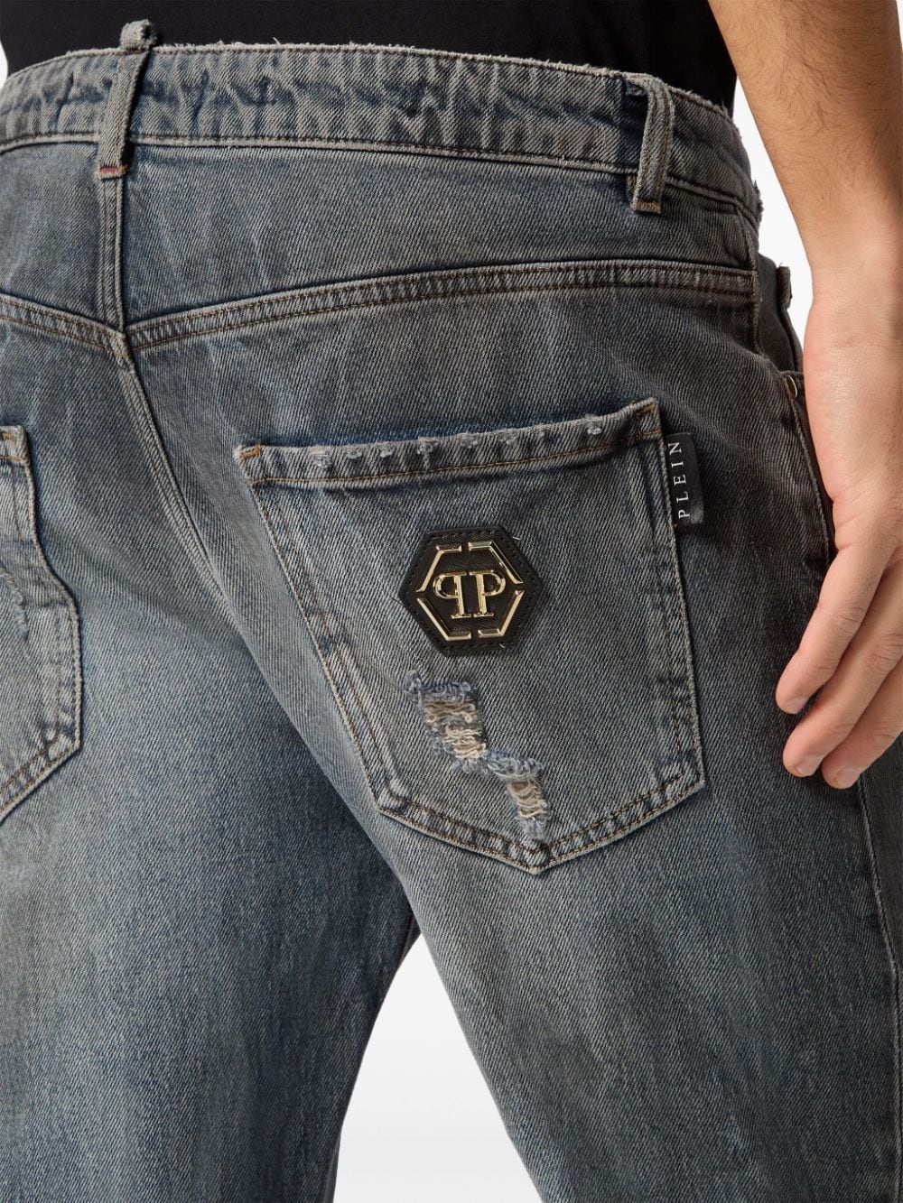 Detroit mid-rise straight-leg jeans - 5