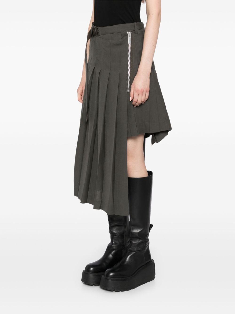 asymmetric skirt - 3