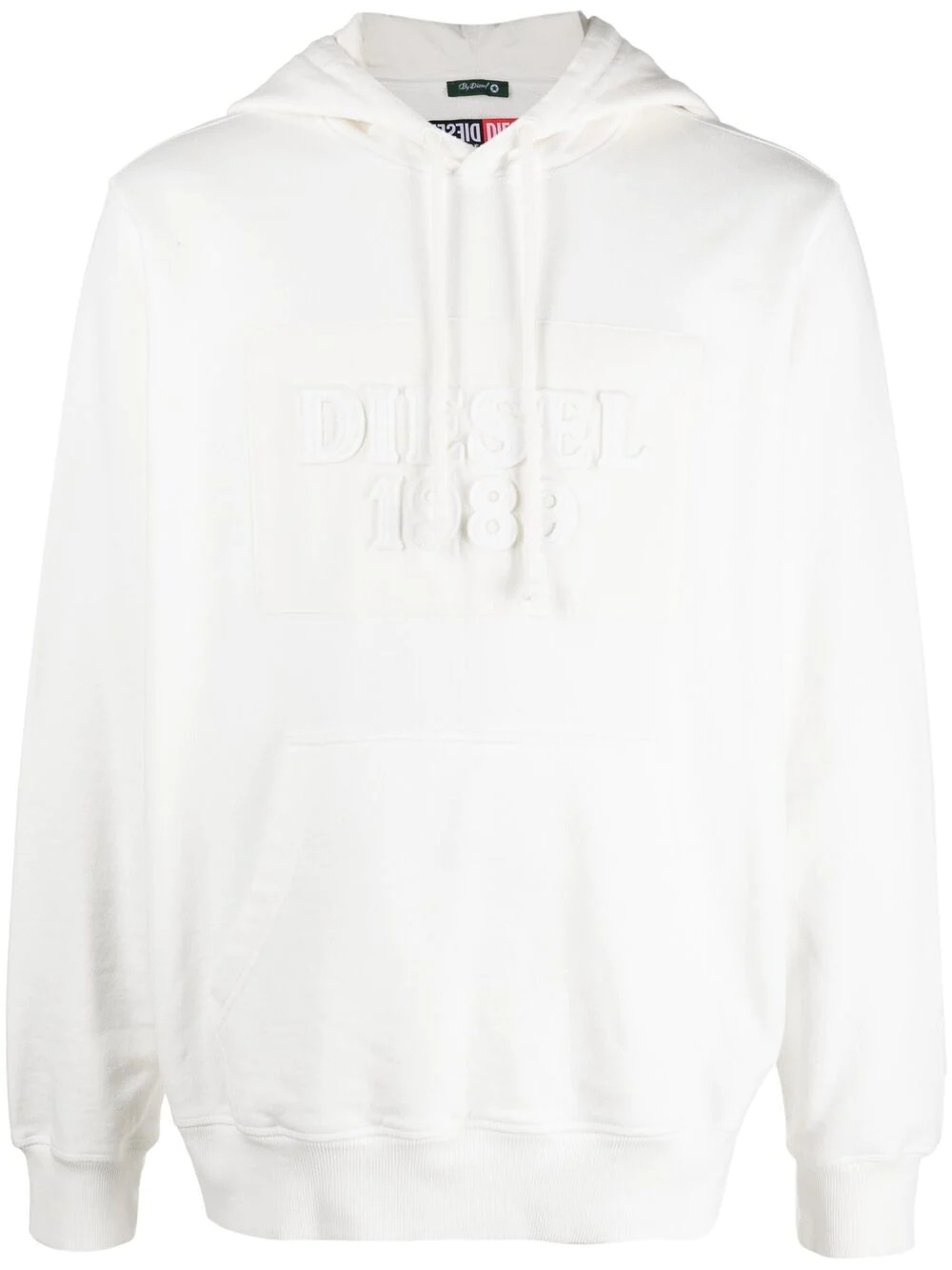 applique logo pullover hoodie - 1