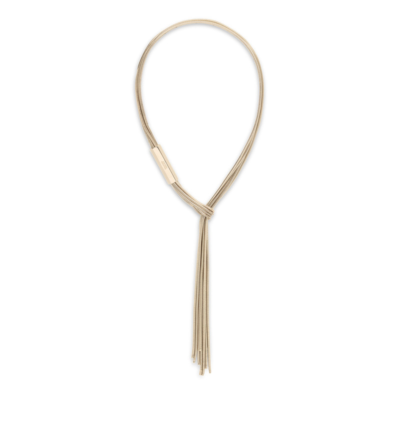 BRASS AXIS NECKLACE 1