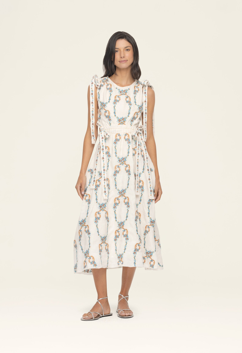 Guaguanco Florero Midi Dress 5