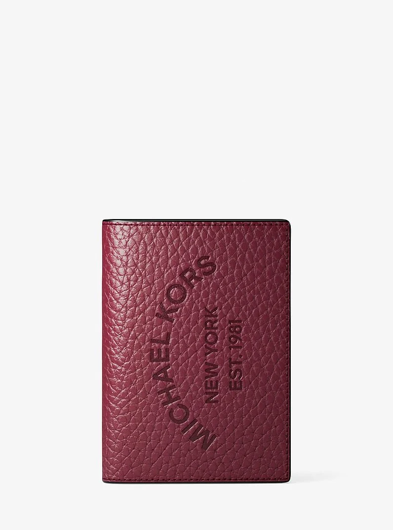 Cooper Pebbled Leather Bi-Fold Card Case - 1