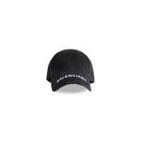 すぐお届け BALENCIAGA 25SPRING Unity Sports Icon キャップ*黒