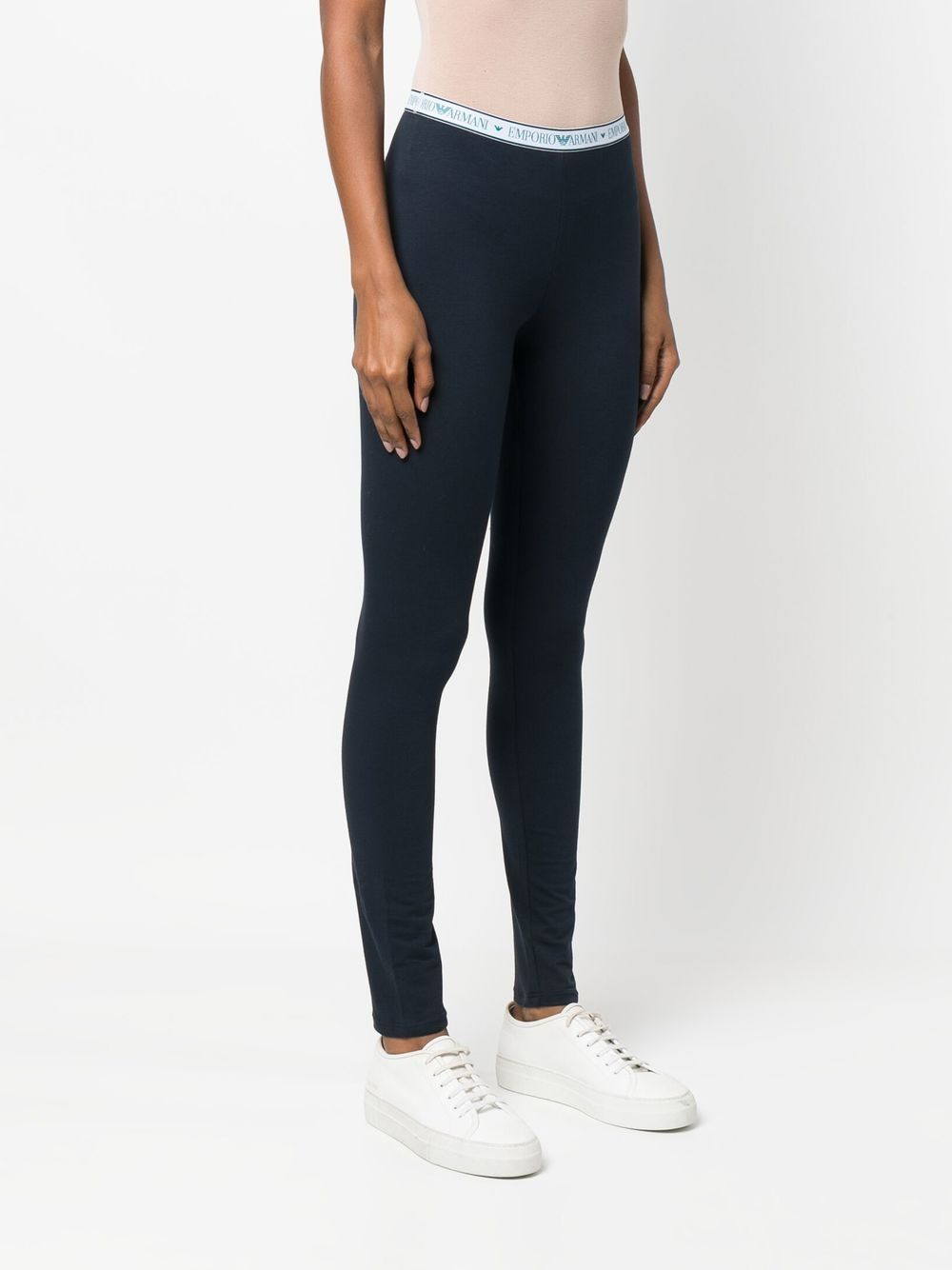 logo-print leggings - 3
