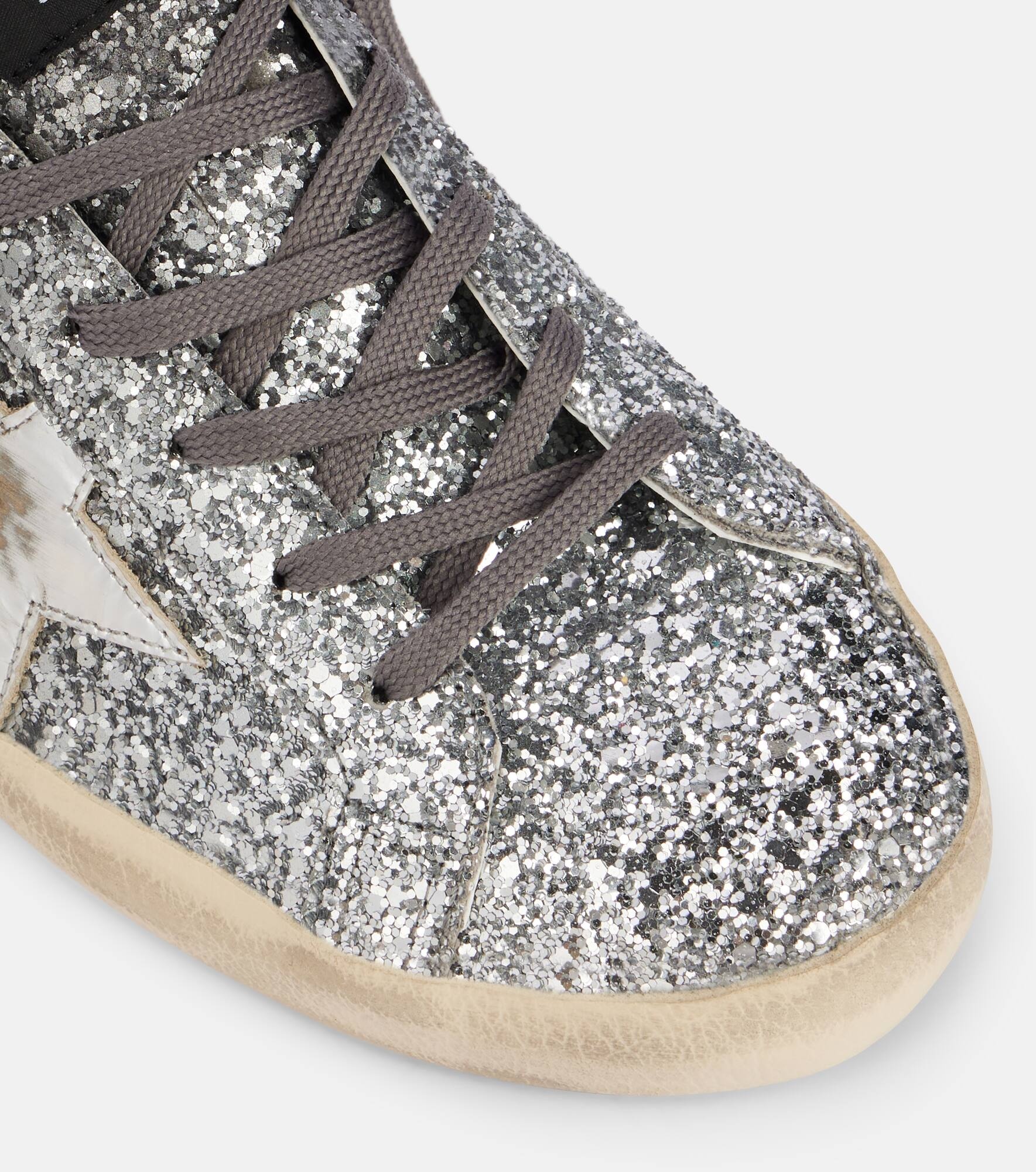 Ball Star glitter sneakers - 5