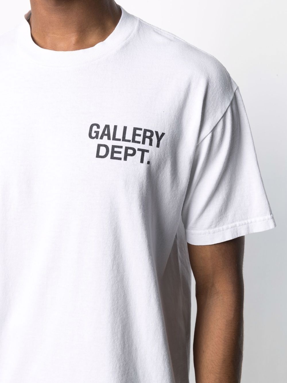 logo-print cotton T-shirt - 6