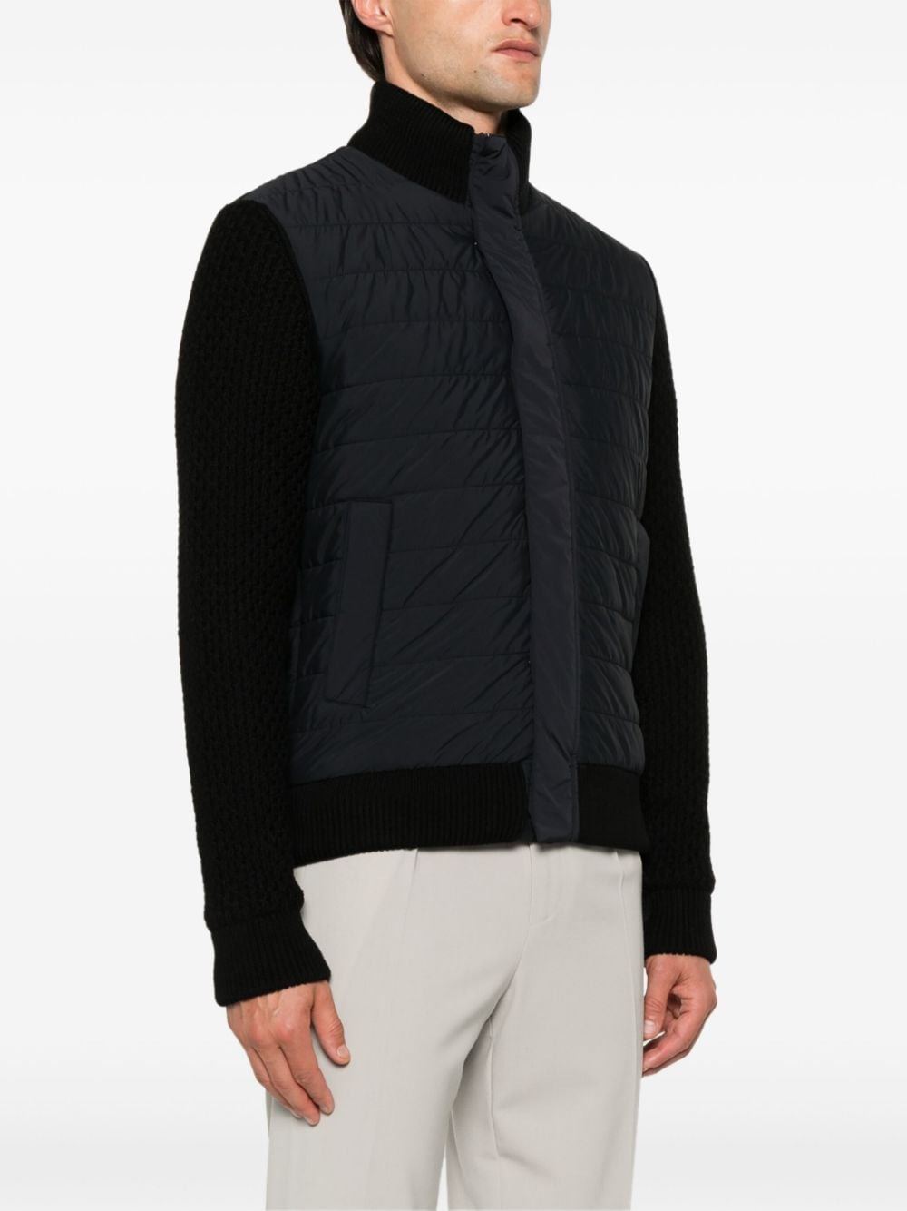 Nylon And Wool Bomber Jacket - 2