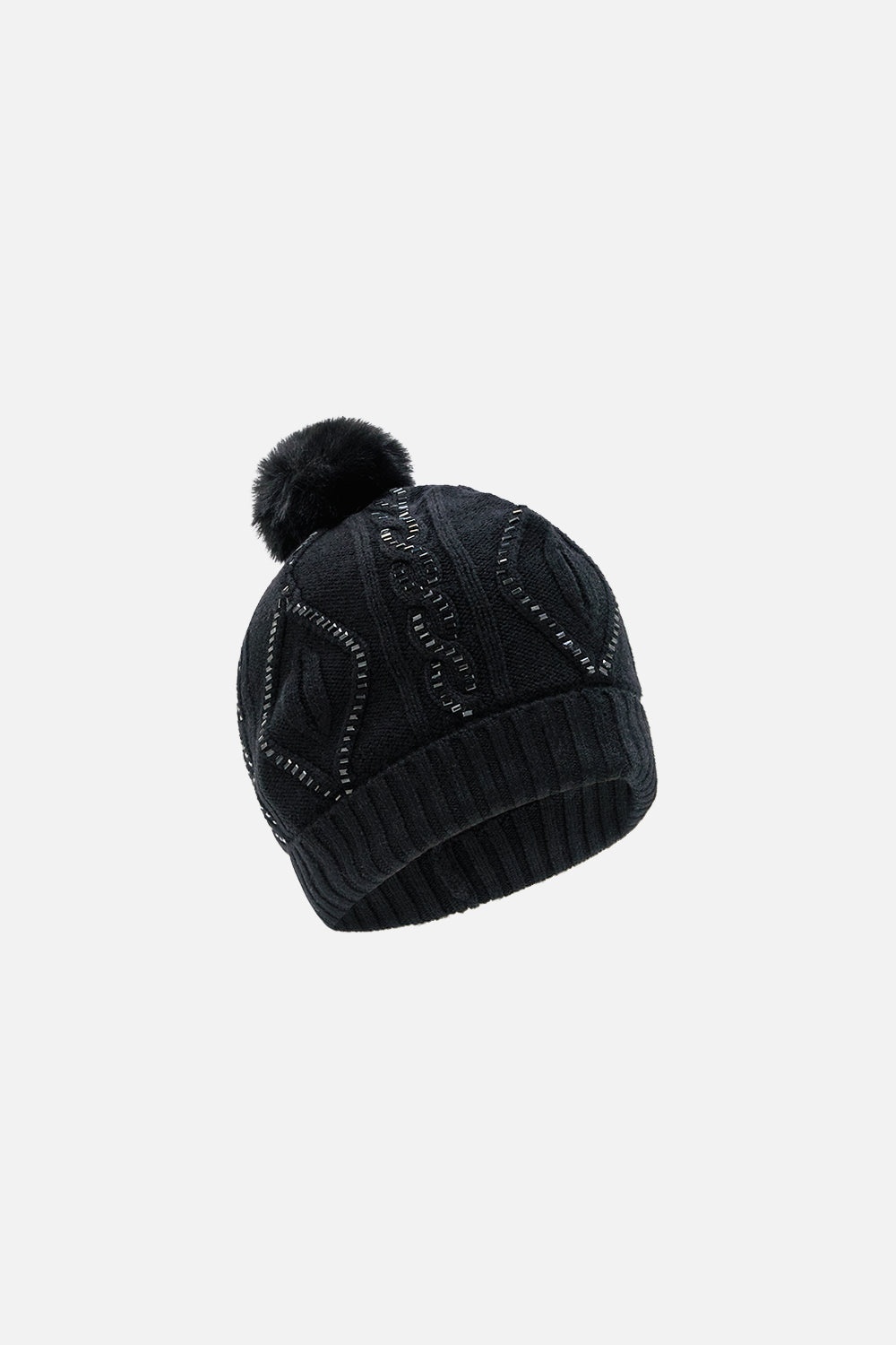 EMBELLISHED BEANIE - 2