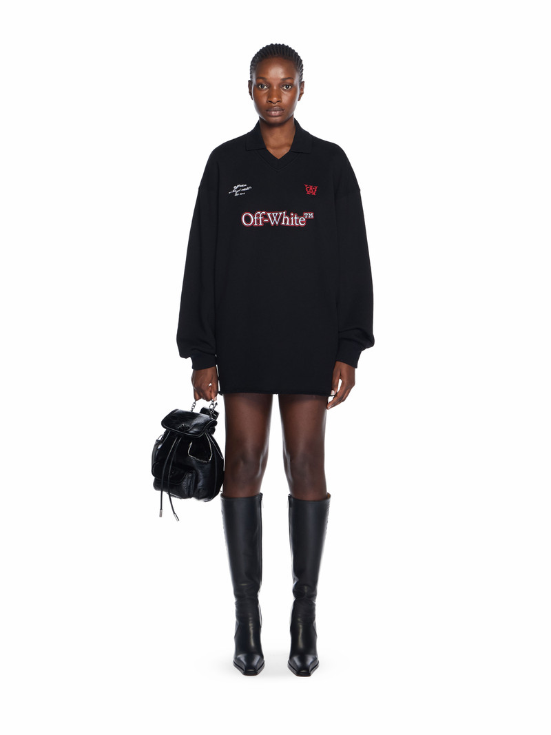 Off-White Sporty Polo Sweatdress outlook