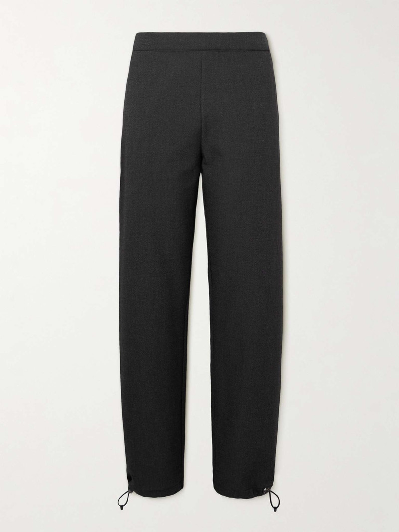 Straight-Leg Twill Trousers 1