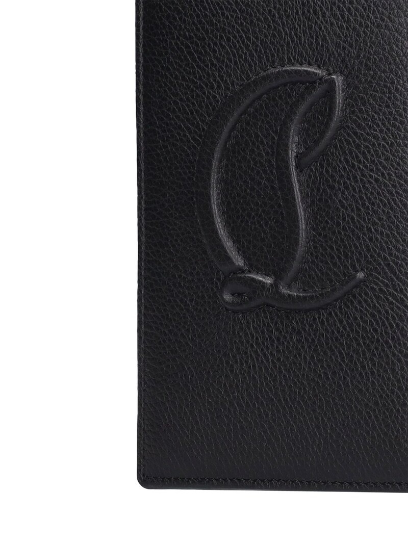 By My Side leather phone case w/logo - 3