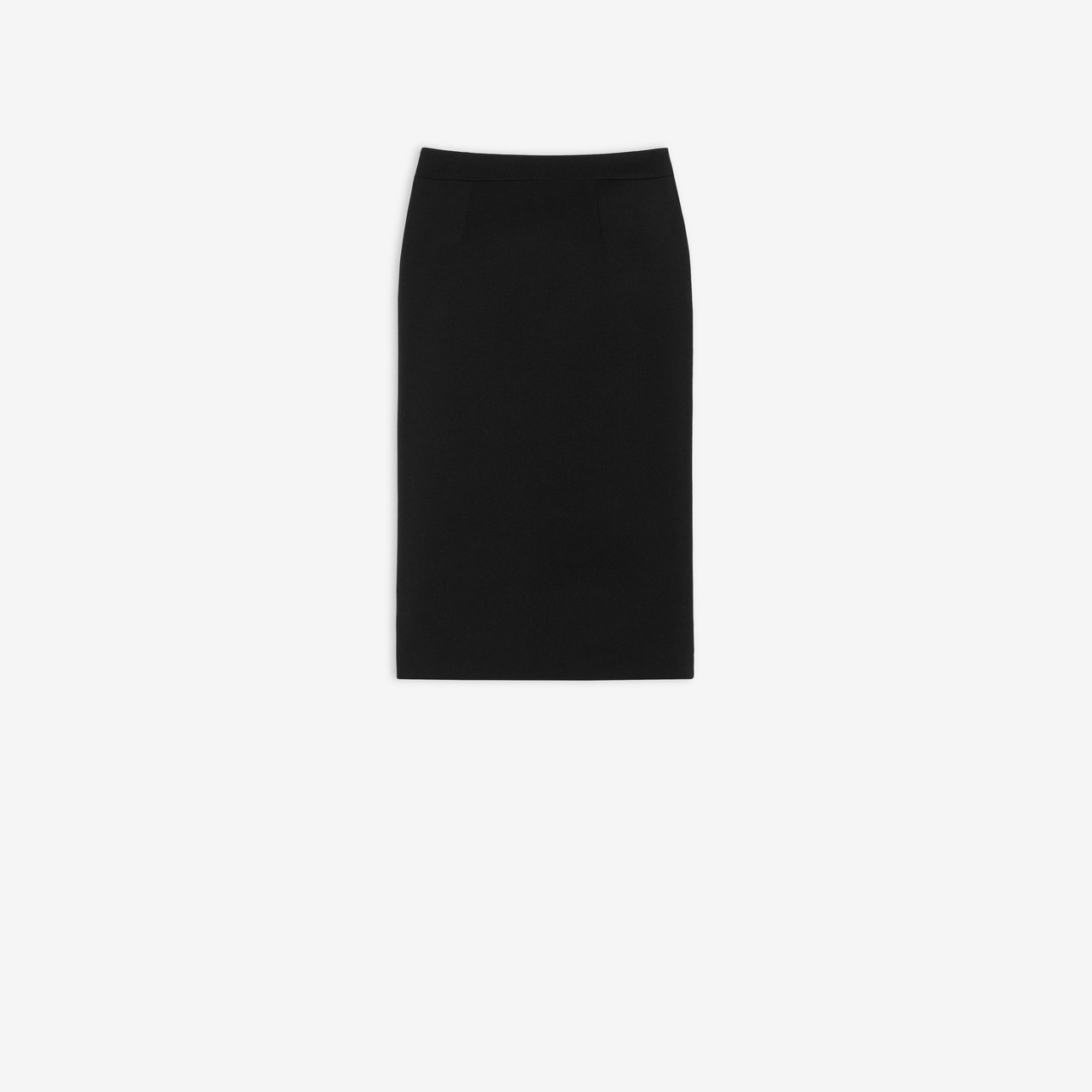 Buttoned Slit Skirt - 2