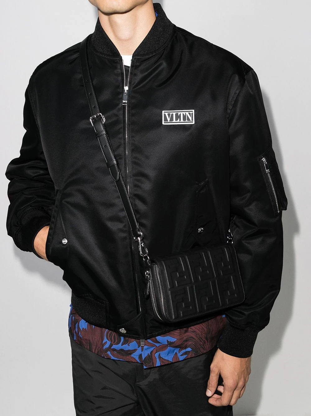 logo bomber jacket - 2