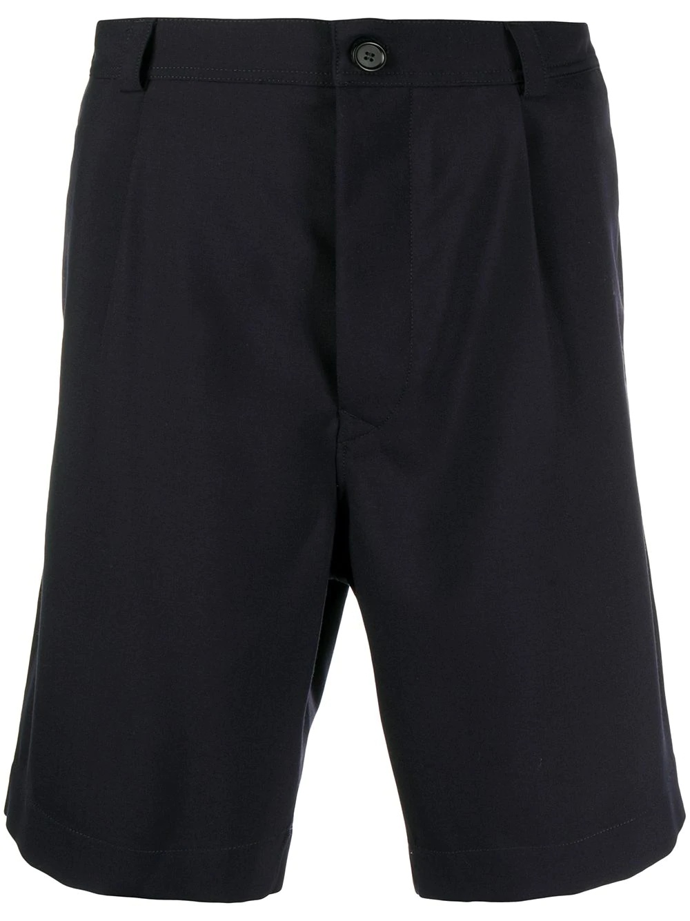 tailored knee-length shorts - 1