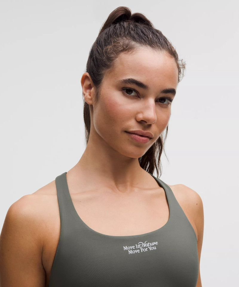 lululemon Energy Longline Bra Medium Support, B–D Cups Evolve *Move in Nature 4