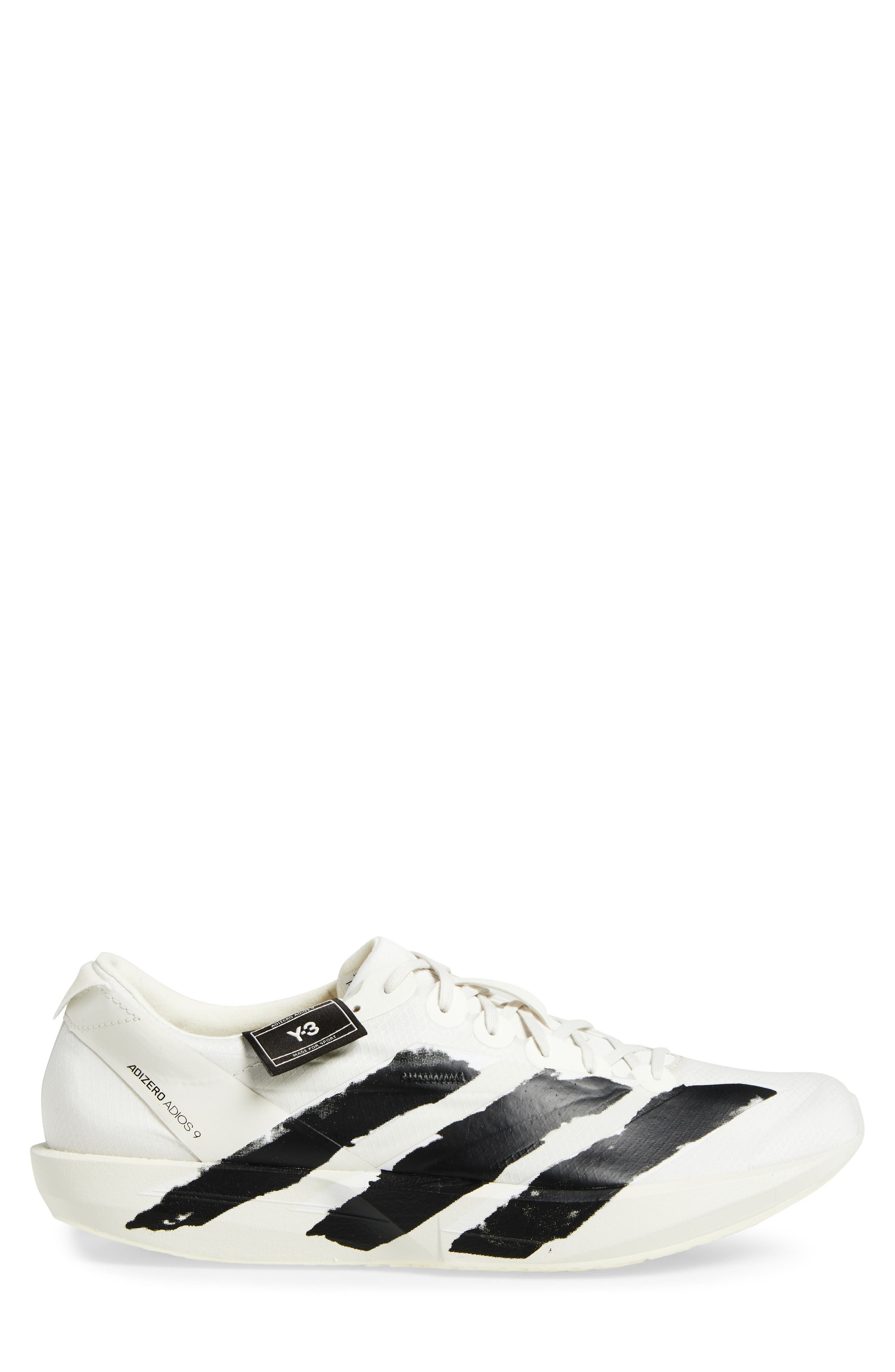 Y-3 Gender Inclusive Adios 9 Running Sneaker in Orbit Grey/Orbit Grey/Black at Nordstrom - 3