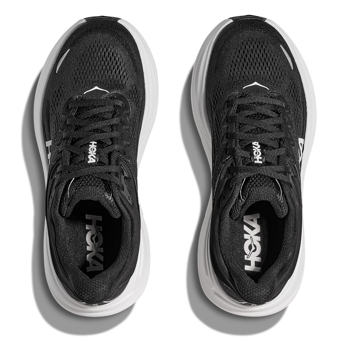 Hoka Bondi 9 Black - White - 3