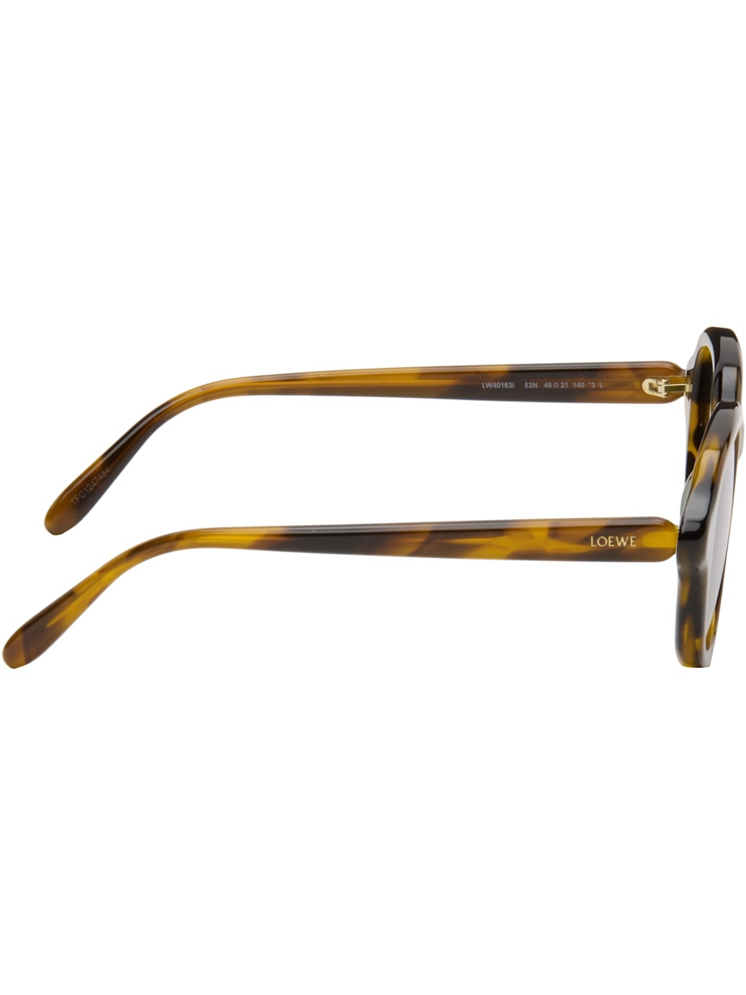 Brown Alpha Slim Sunglasses - 2
