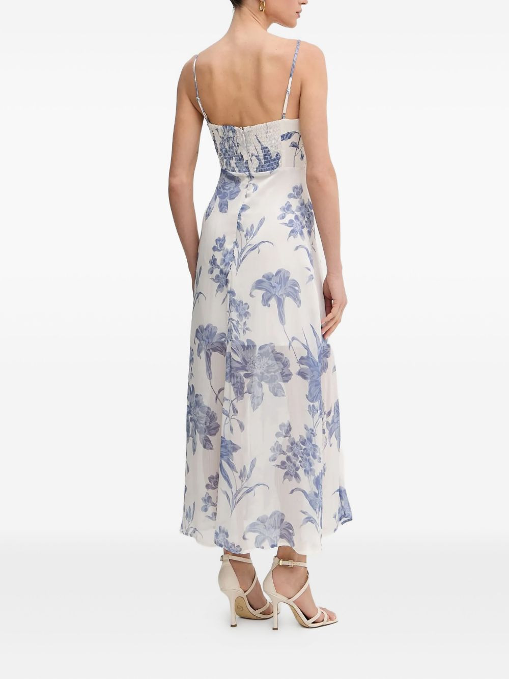 floral-print maxi dress - 2