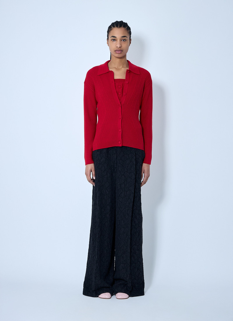 Dries Van Noten Rib Cardigan outlook