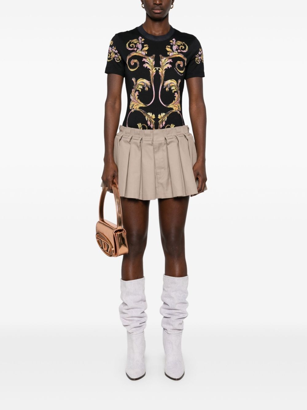 Barroco-print T-shirt - 2