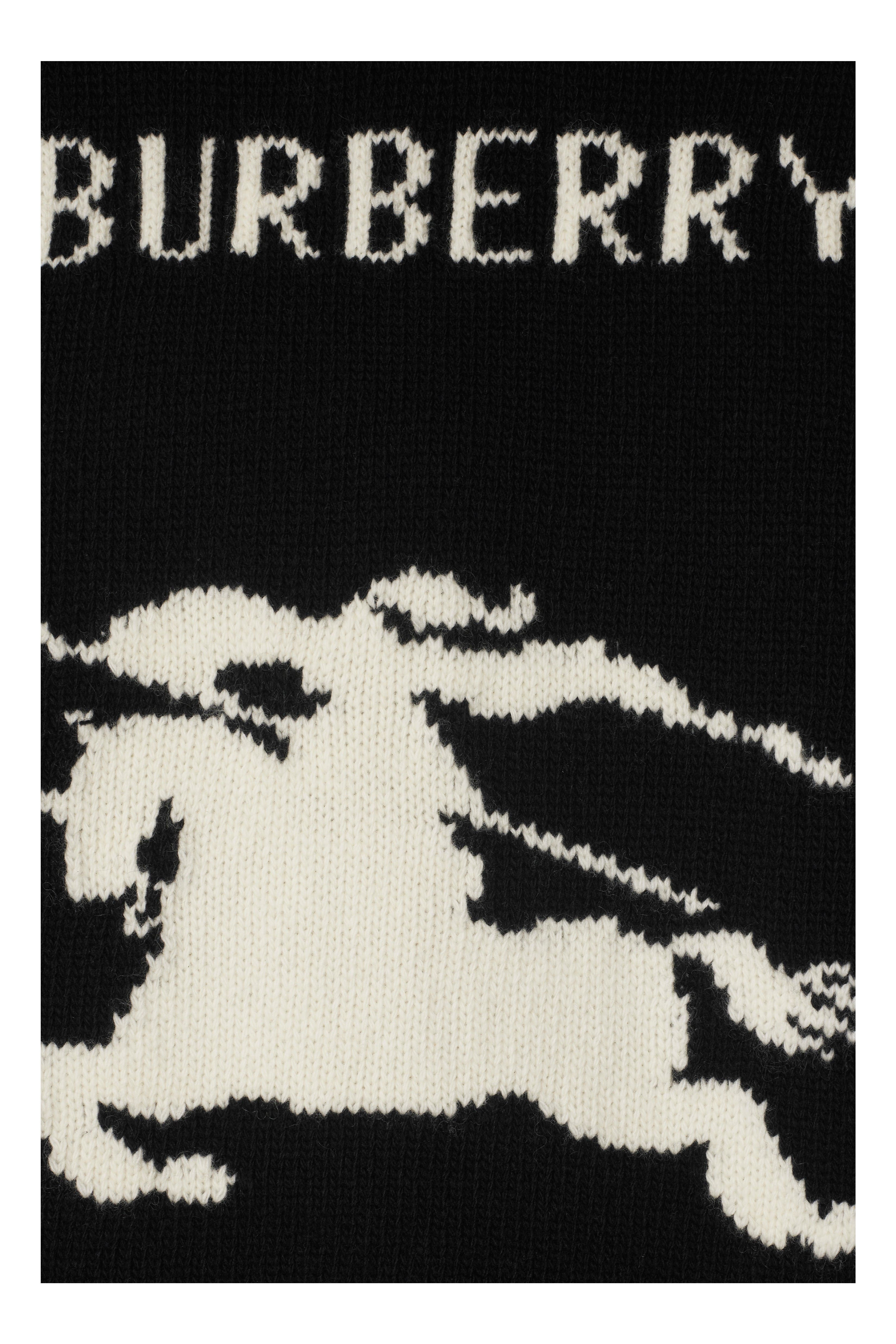 burberry EKD Wool Cashmere Sweater in Black at Nordstrom - 5