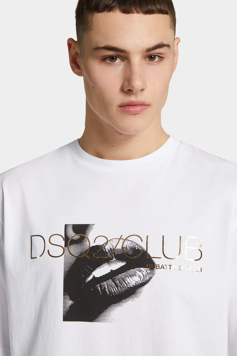 LOOSE FIT CLUB T-SHIRT - 5