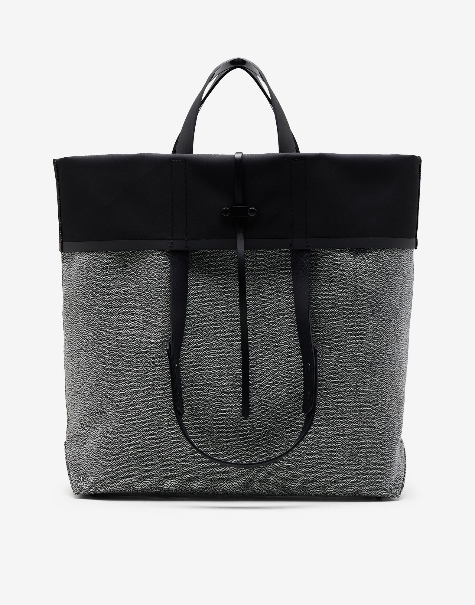 Fold-over tote bag - 1