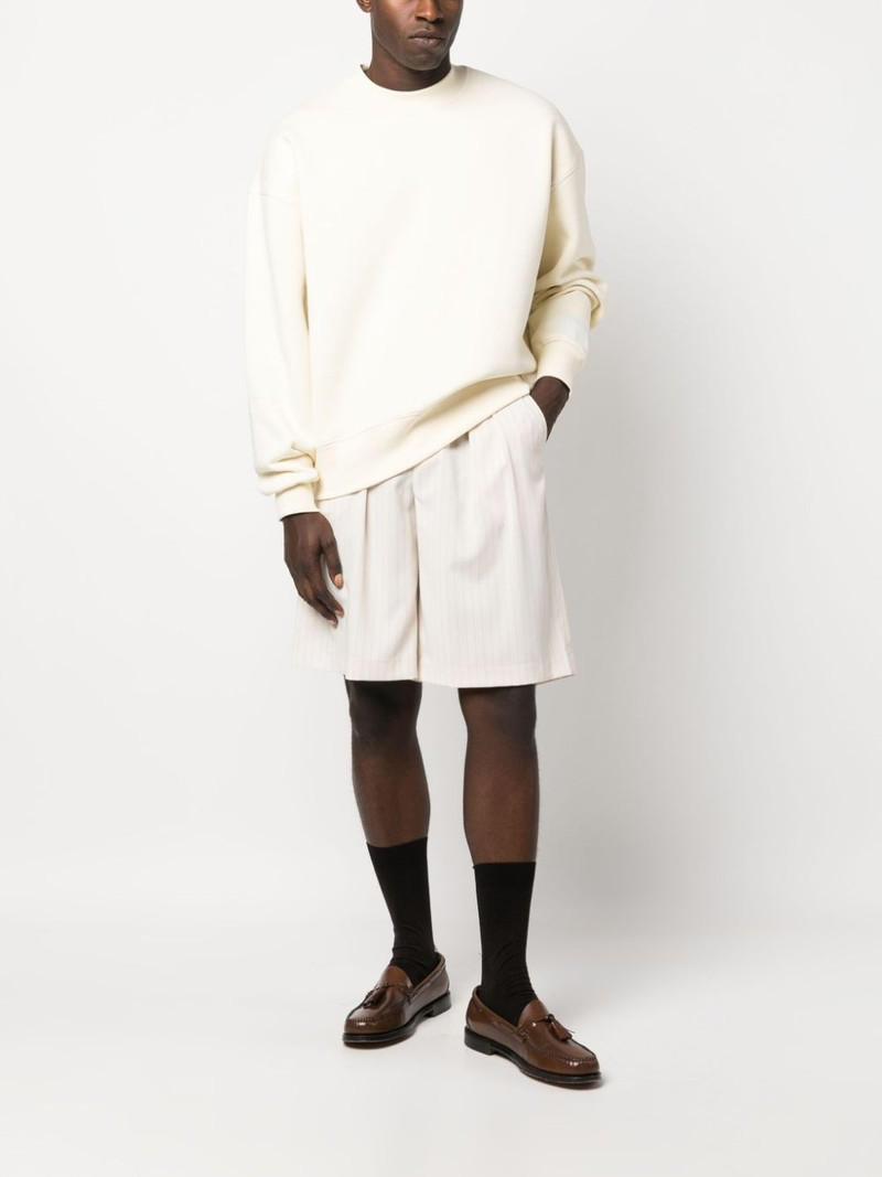 logo-embroidered patch sweatshirt 3