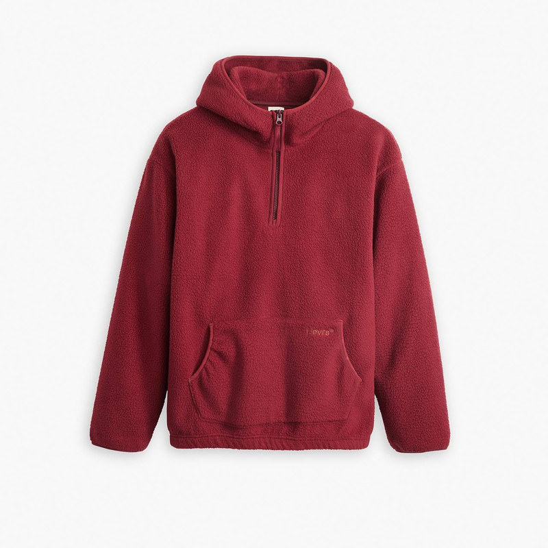 HOODED SHERPA PULLOVER 1