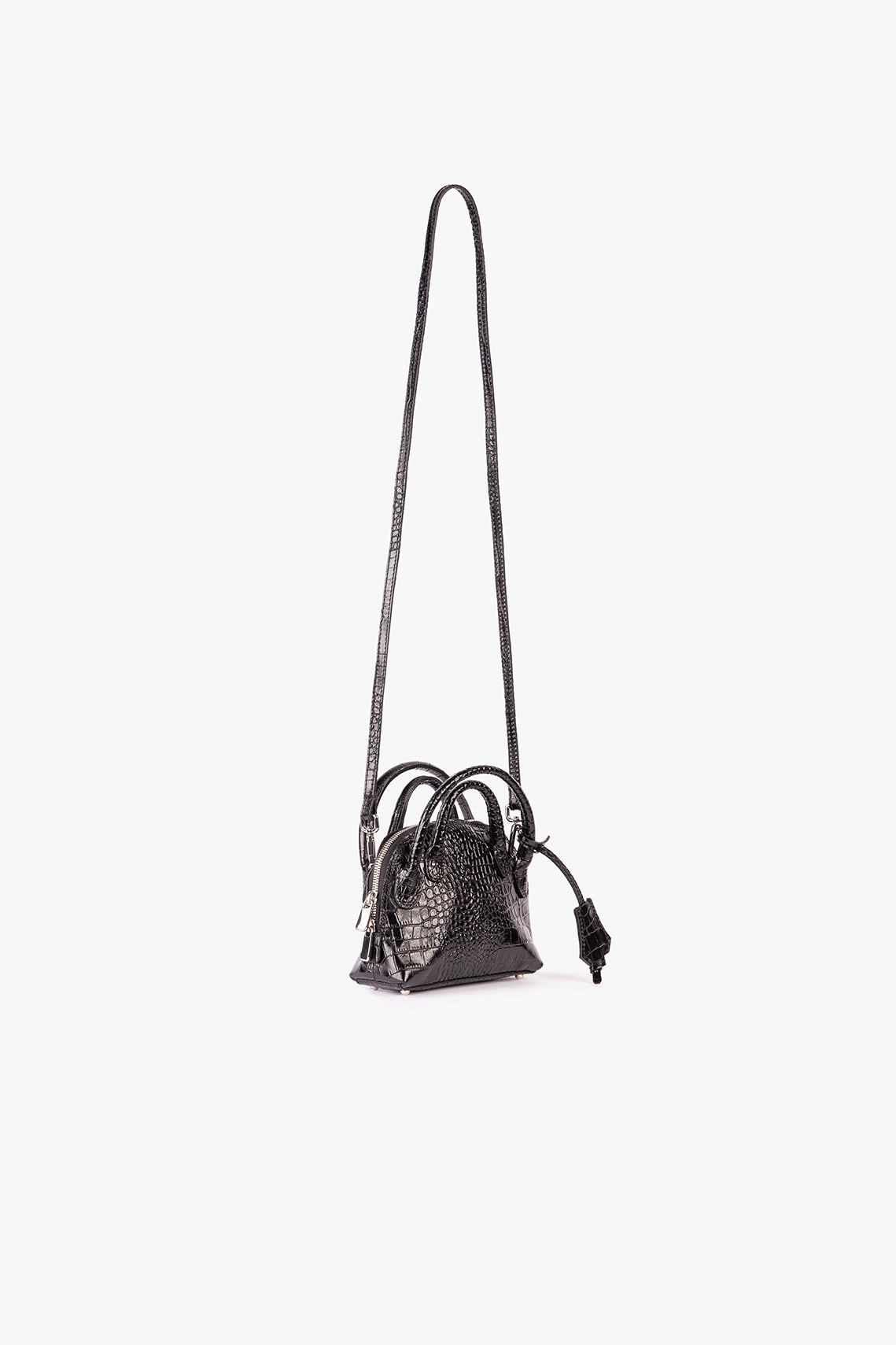 SMALL LIV DOUBLE HANDLE BAG BLACK - 2