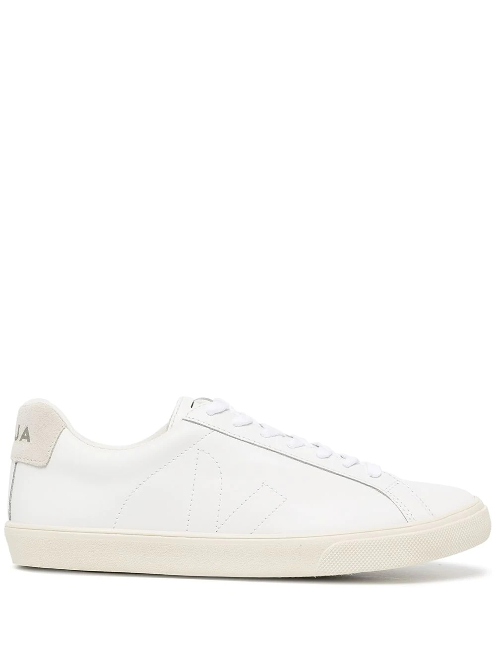 embroidered-logo low-top sneakers - 1