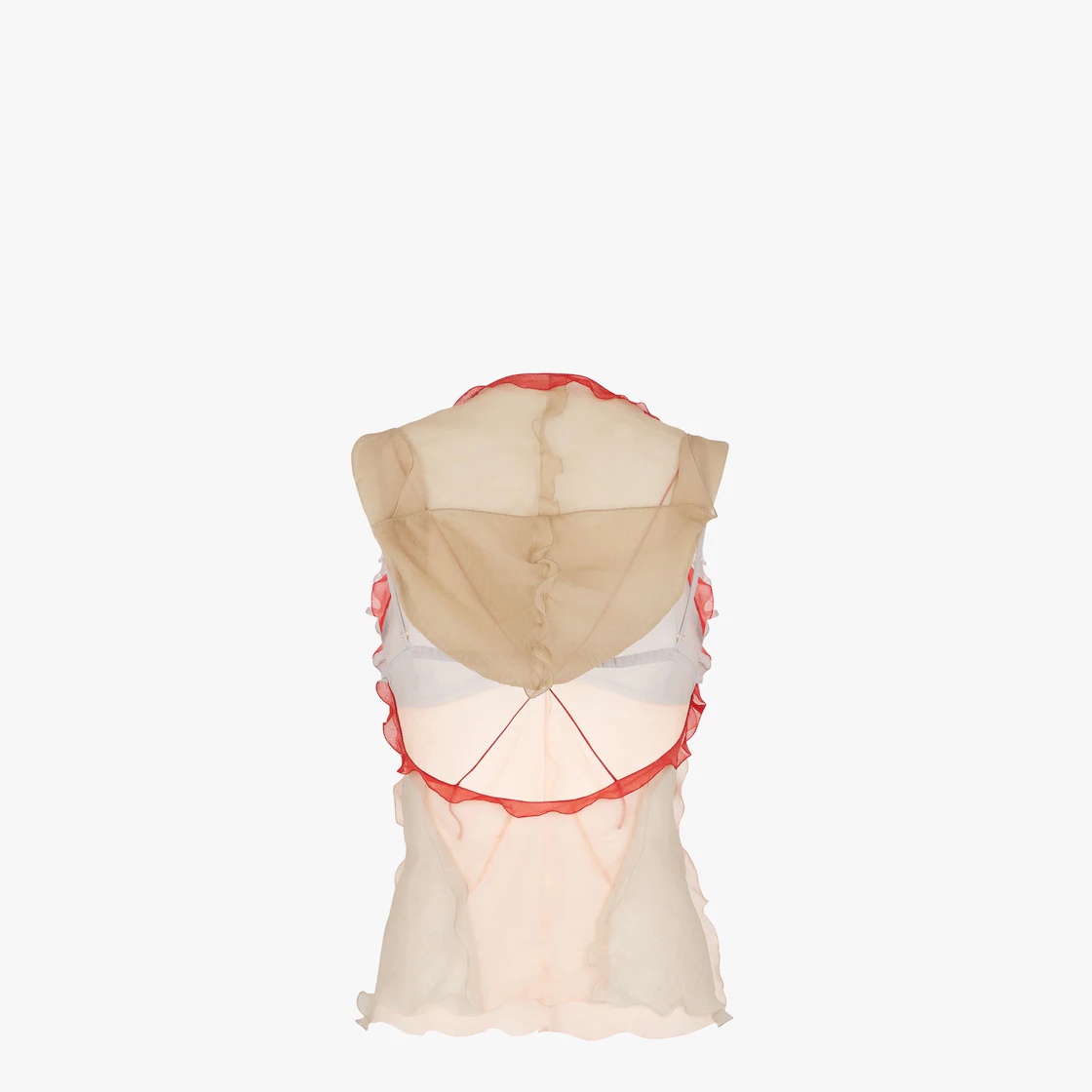 Light pink chiffon top - 2