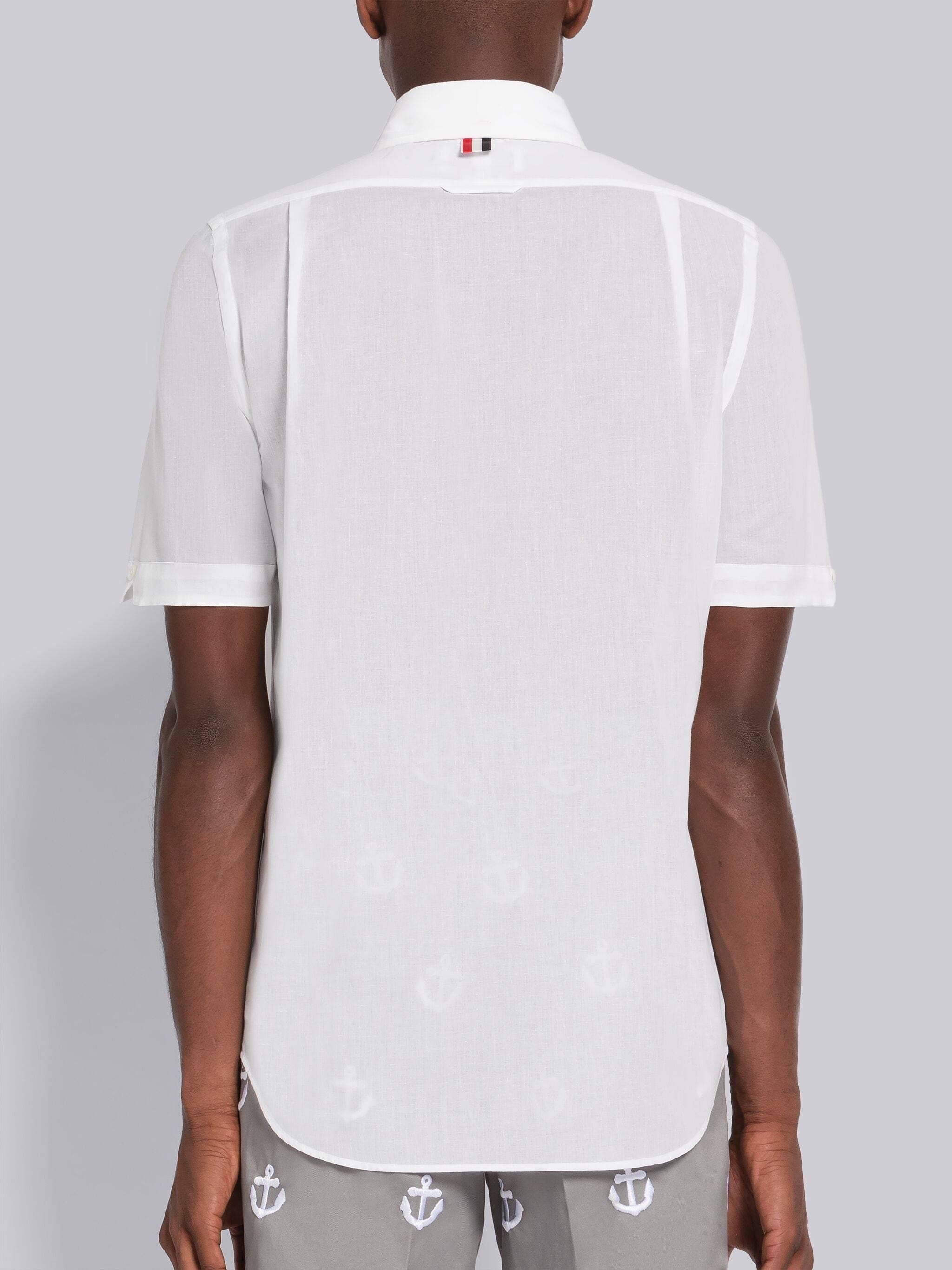 Cotton Voile Short Sleeve Shirt - 4