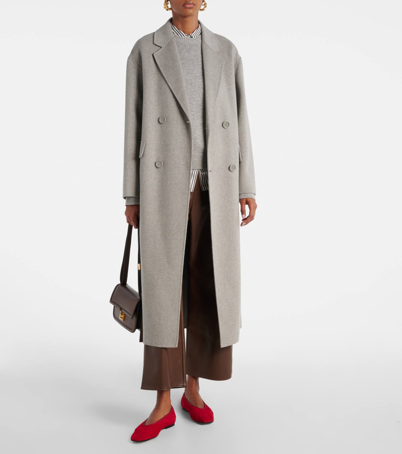 'S Max Mara Amati cropped faux leather wide-leg pants outlook