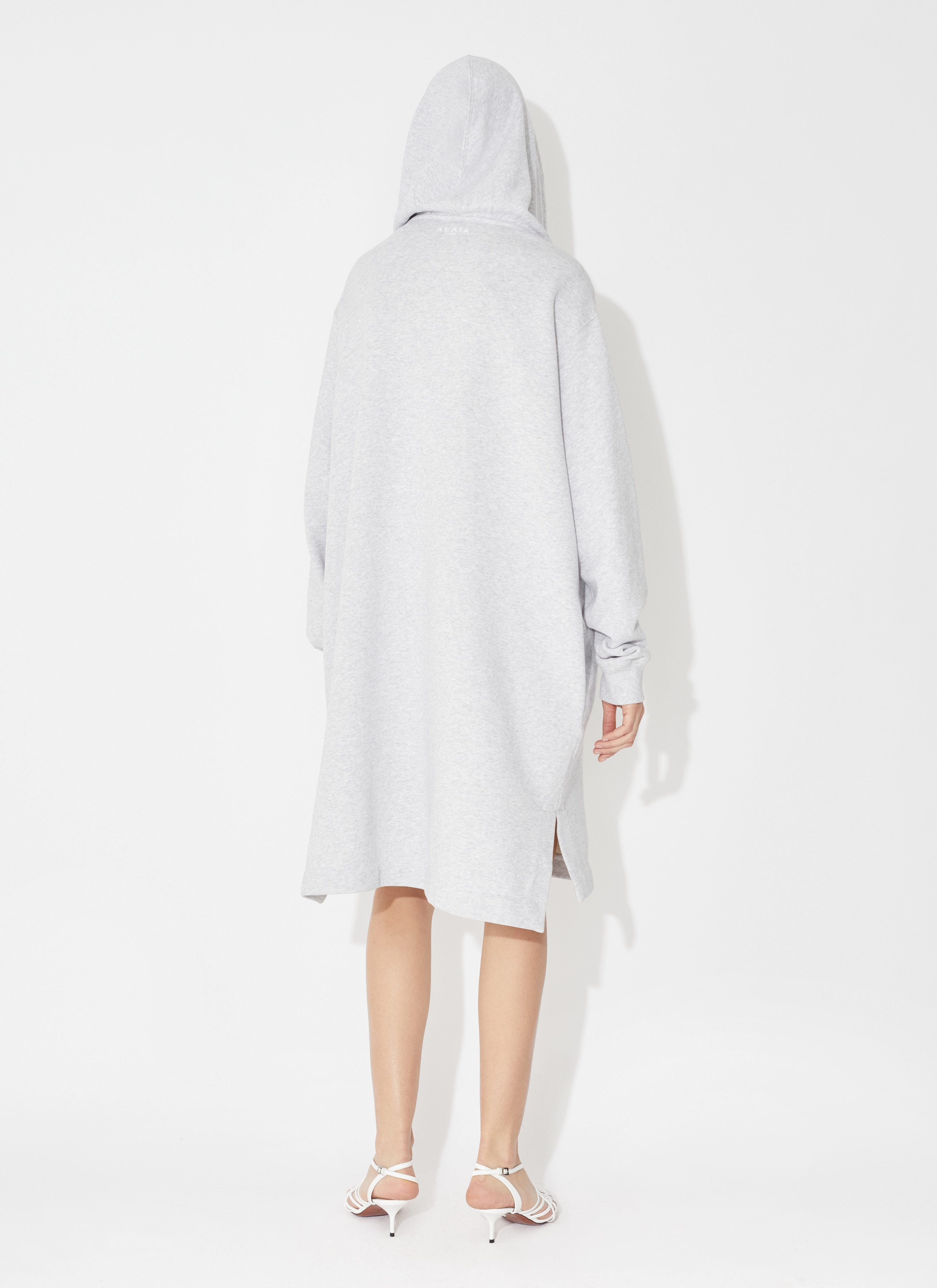 COTTON FLEECE DRESS - 3