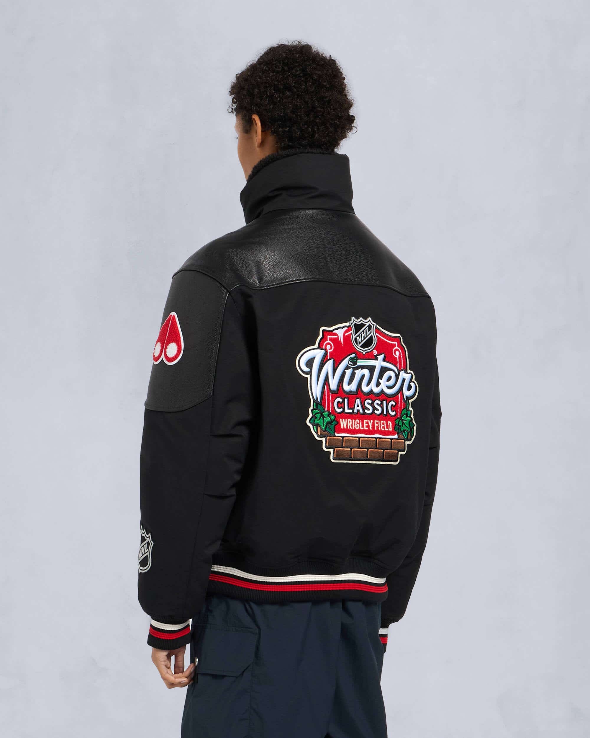 MOOSE KNUCKLES X NHL WINTER CLASSIC BOMBER JACKET - 9