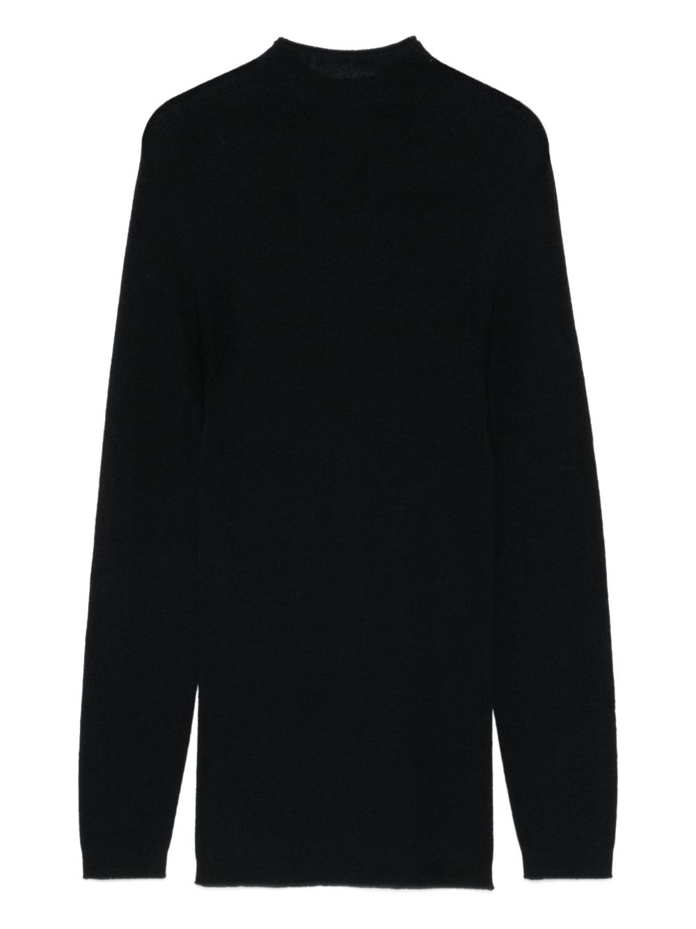 mock-neck wool sweater - 2