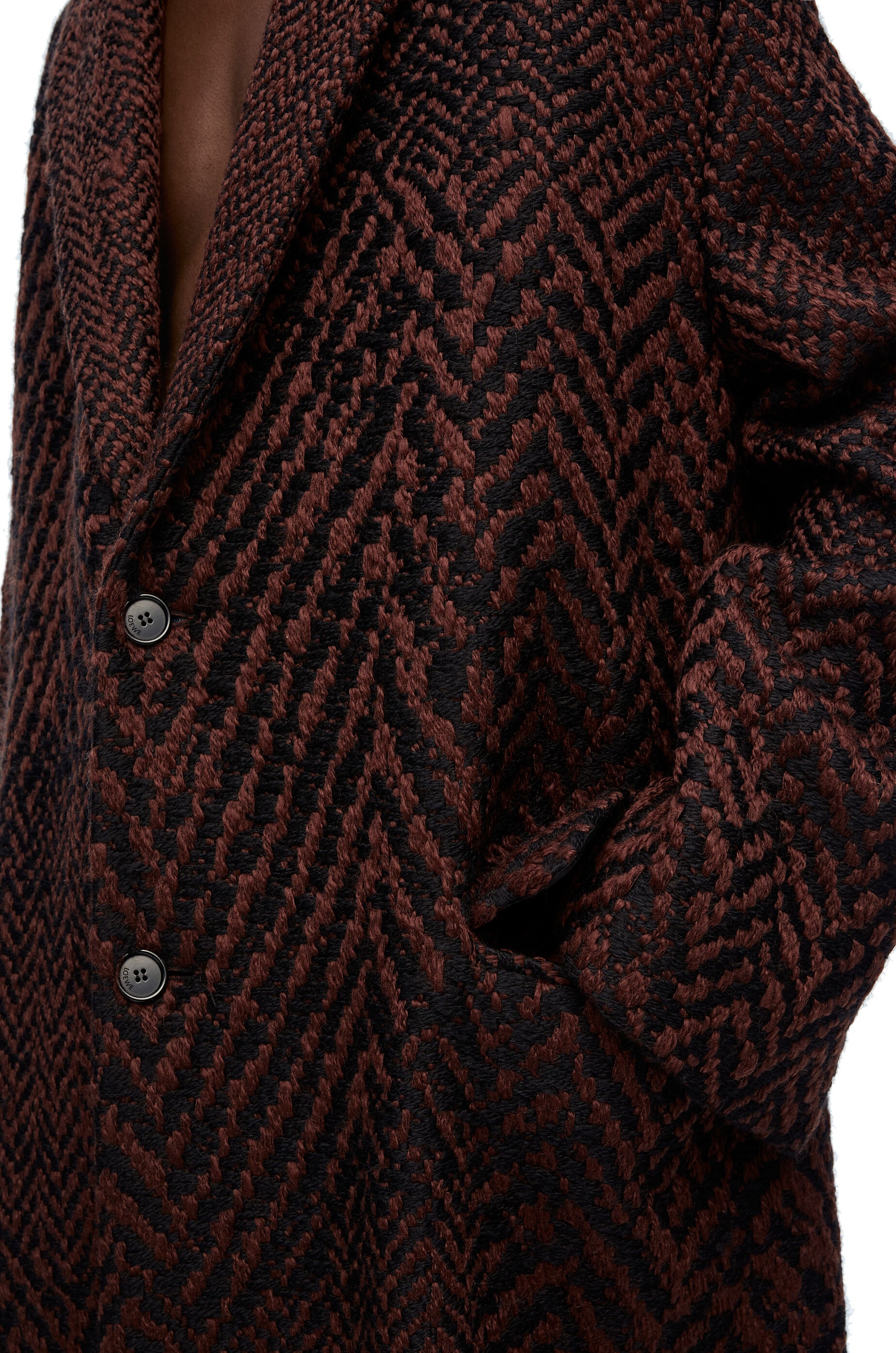 Coat in wool blend - 4