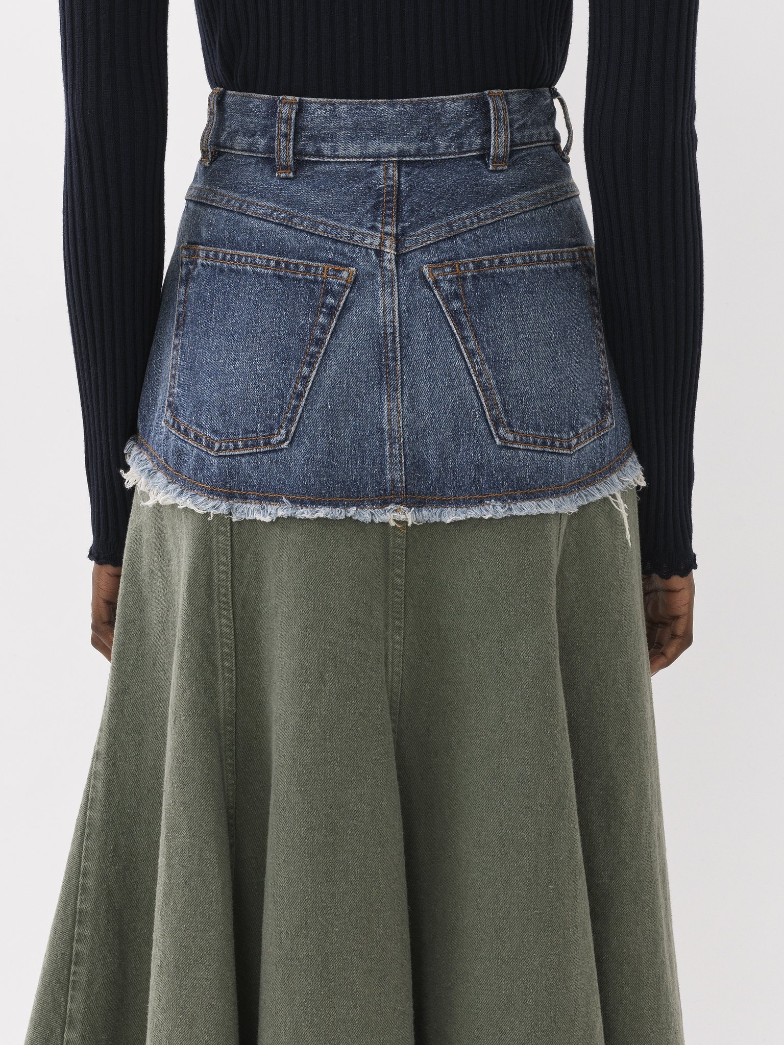 FLARED MAXI SKIRT - 5
