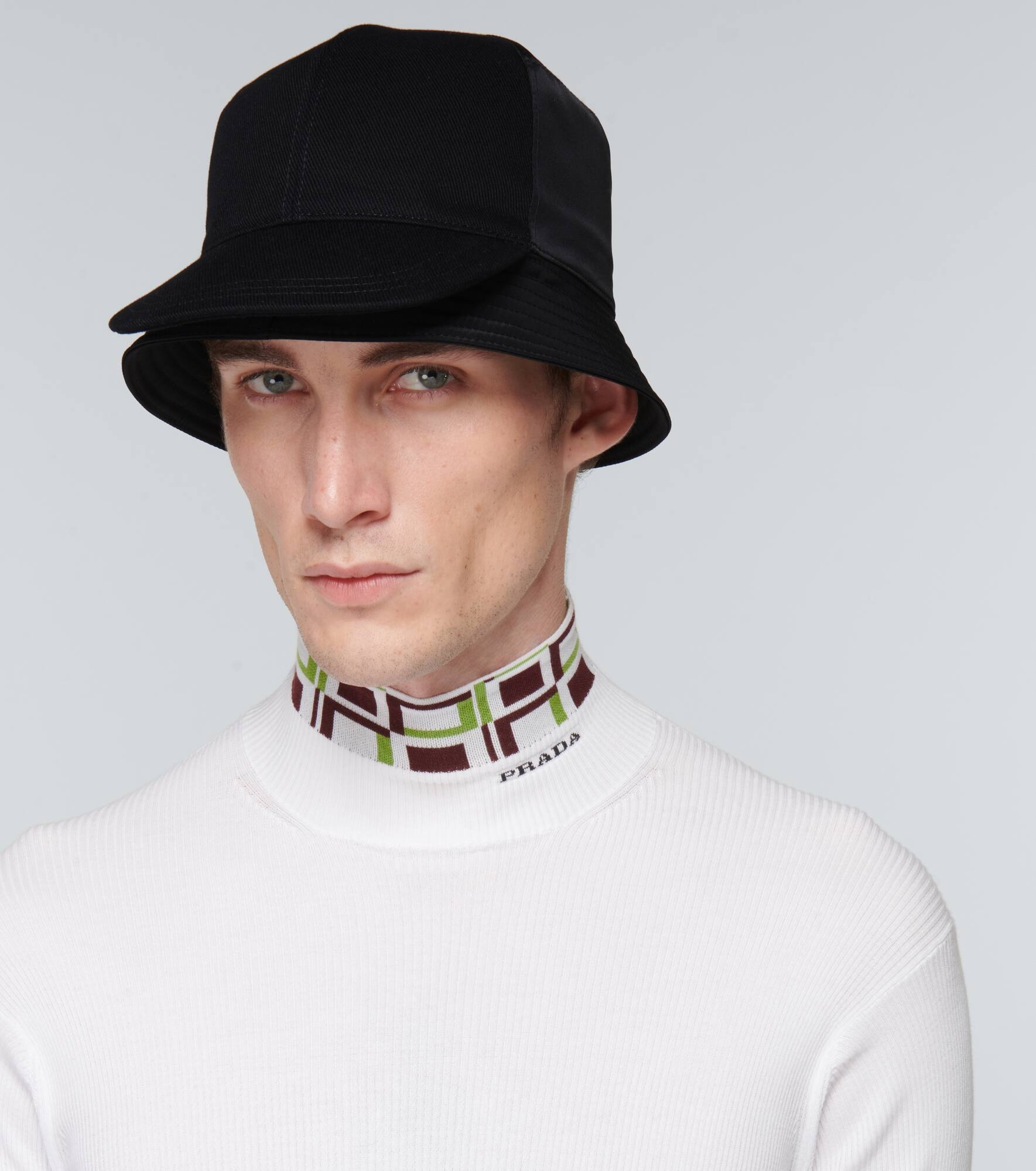 Embroidered bucket hat - 2