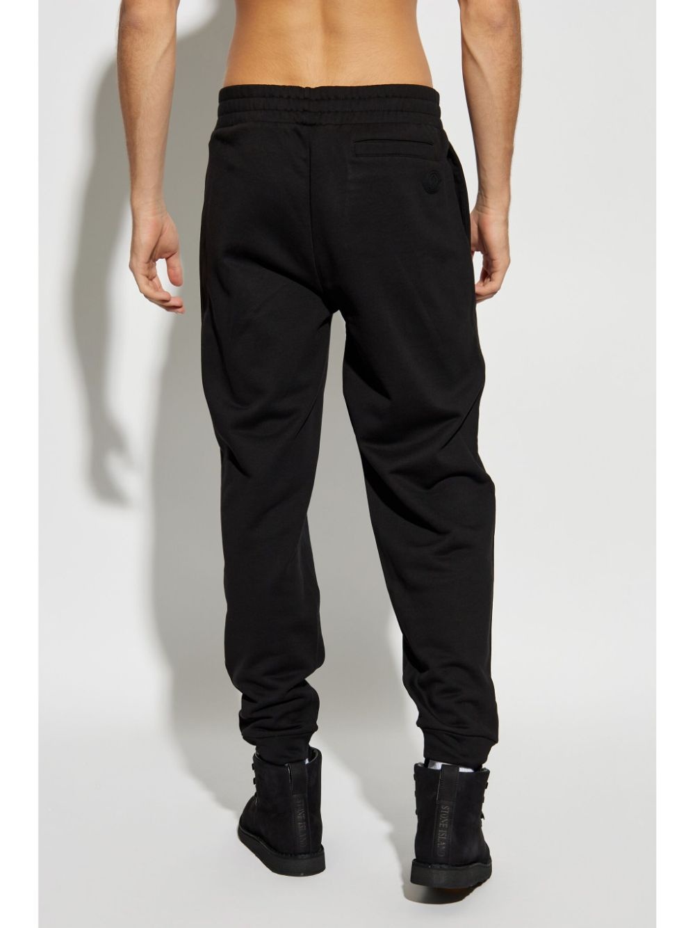 logo-embroidered track pants - 4