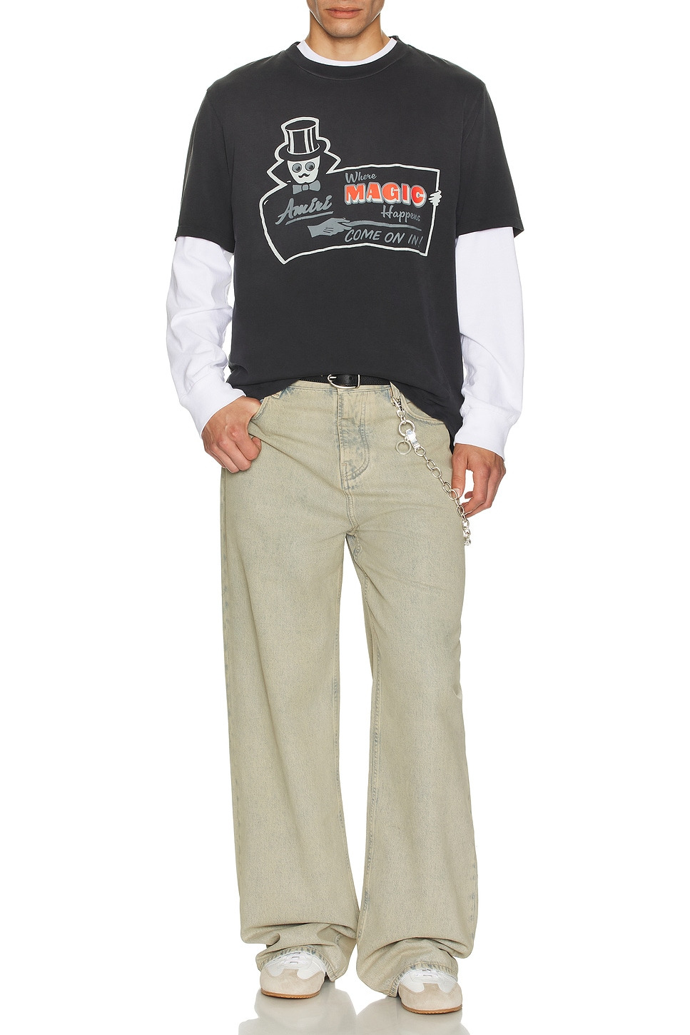 Washed Baggy Jean - 6