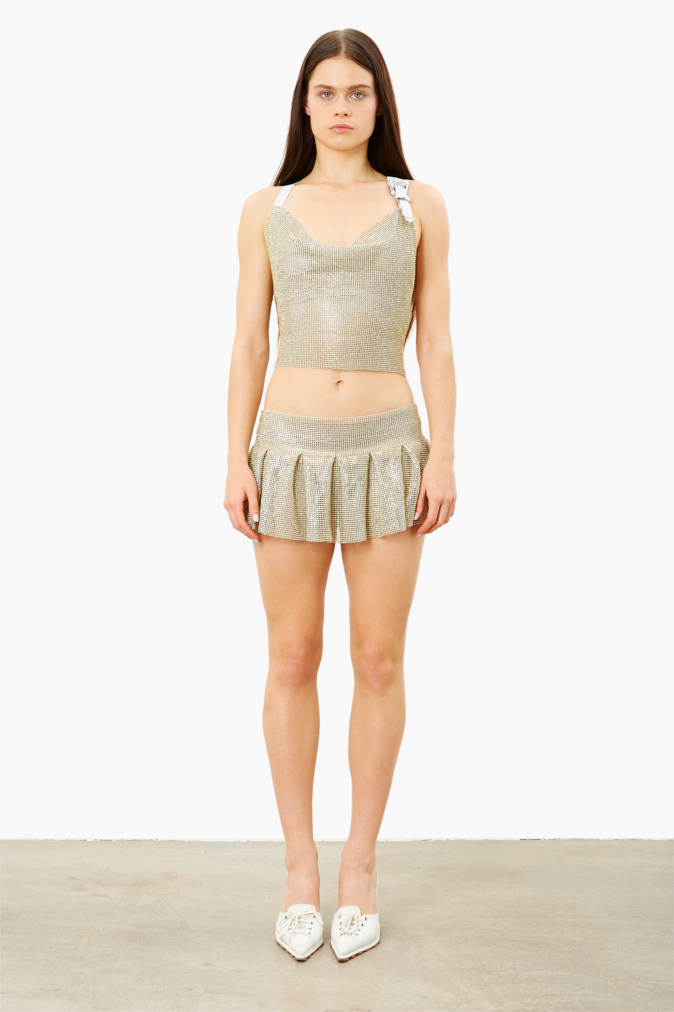 BAMBI RHINESTONE TOP LEMON HAZE - 2