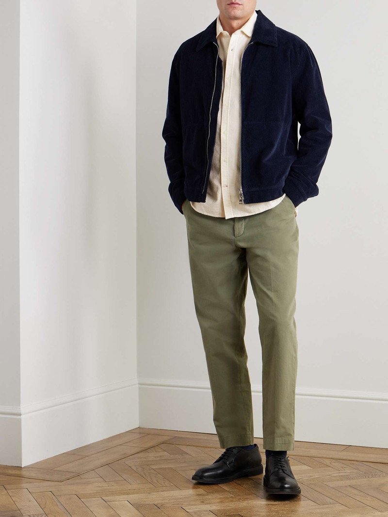 Oliver Spencer Eton Organic Cotton Shirt outlook