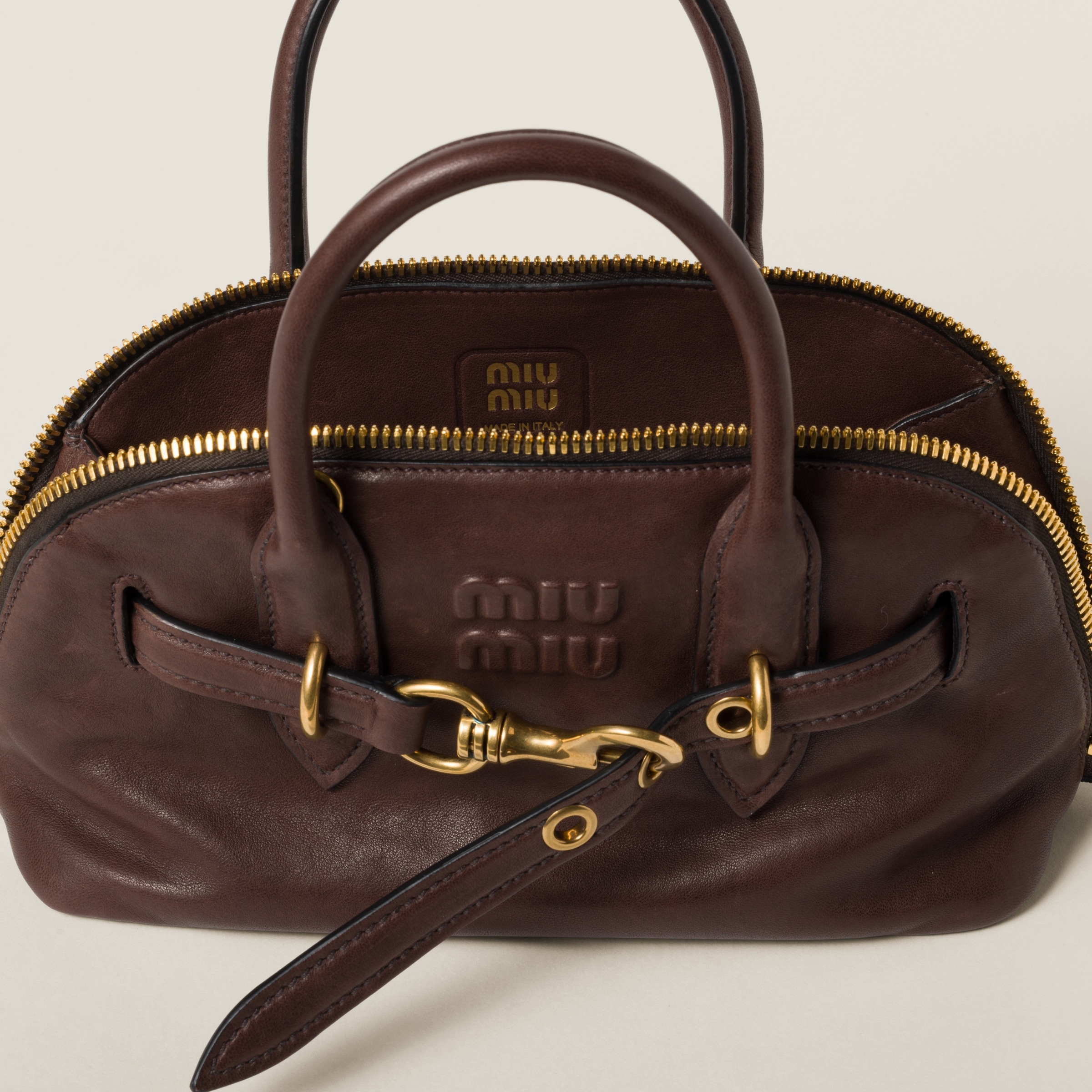 関税込 MiuMiu | Aventure nappa leather top-handle bag 25770399_56379859_600.jpg